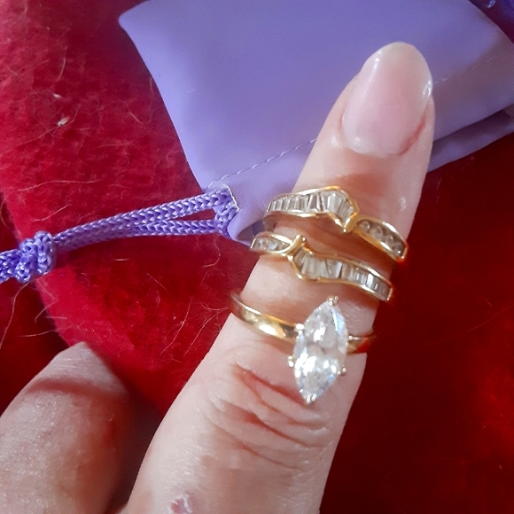 Palm Beach Jewelery by Seta Jewelry Ladies Engagement Ring With Ring Guard Poshmark